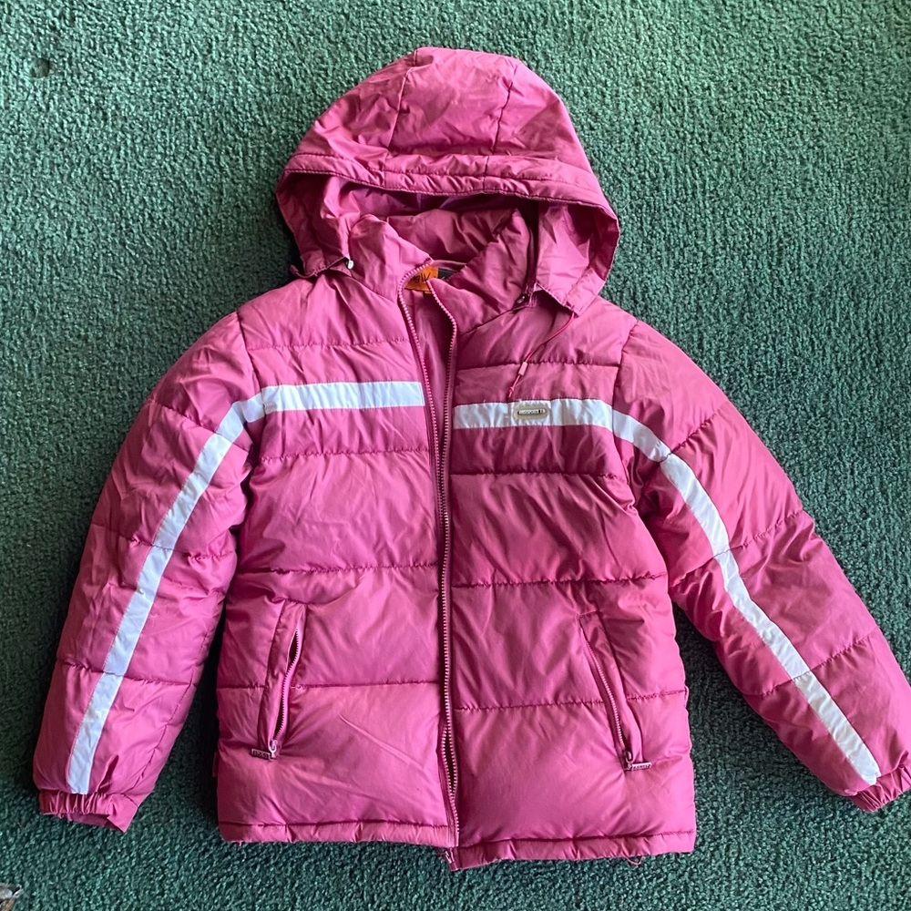 Pink women’s winter jacket
